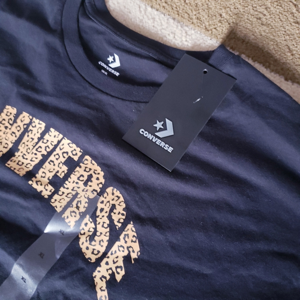 Converse Crop Top